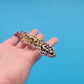 Female Mandarin Inferno Tangerine Boldstripe White & Yellow Leopard Gecko