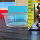 Sky Blue Leopard Gecko food bowl, calcium dish, & water dish