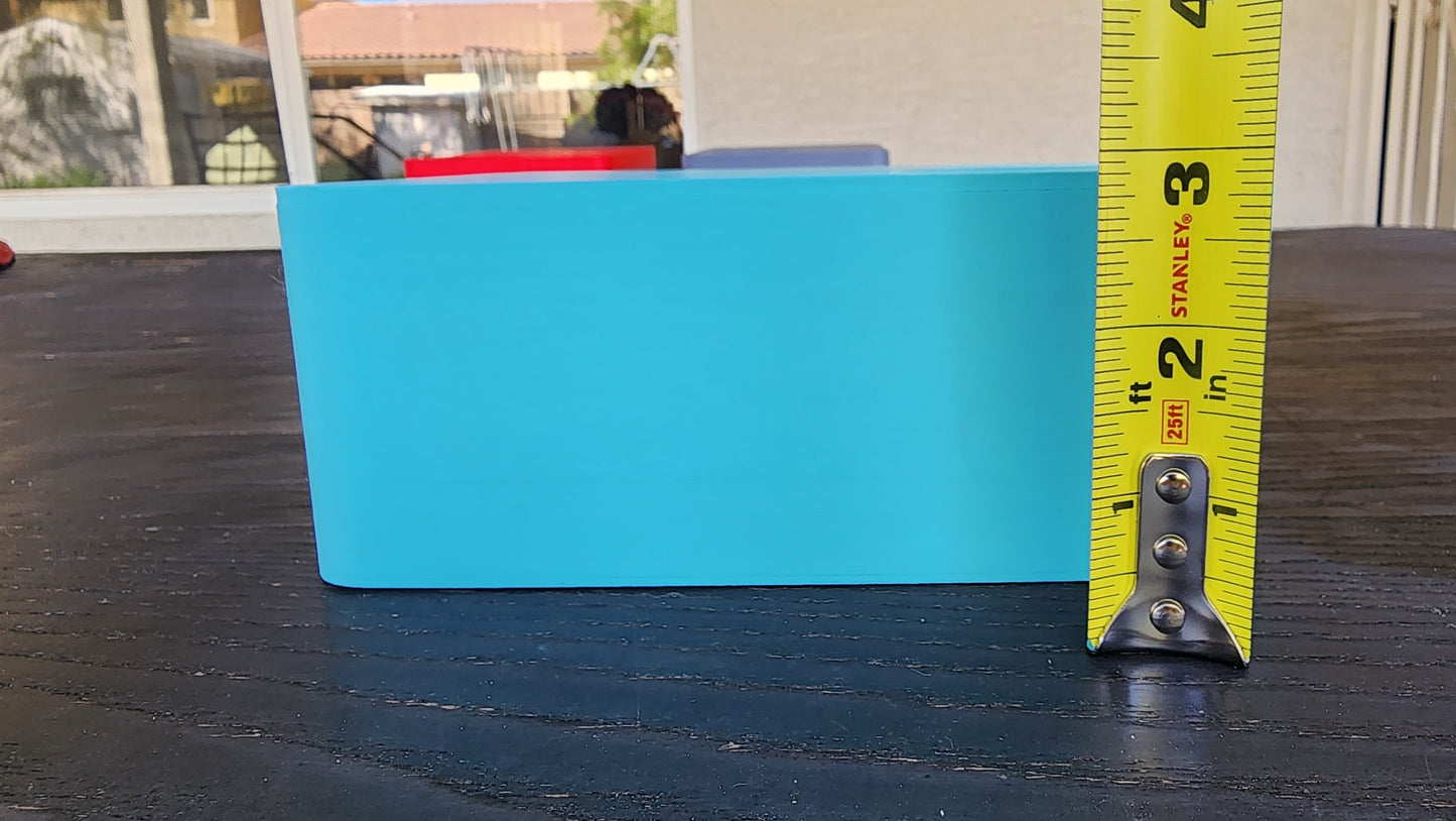 Sky Blue Leopard Gecko humid hide, dry hide, food bowl, calcium, & water dish combo