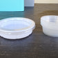 Sky Blue Leopard Gecko food bowl, calcium dish, & water dish