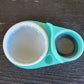 Sky Blue Leopard Gecko food bowl, calcium dish, & water dish