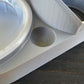 Ash Grey Leopard Gecko food bowl, calcium dish, & water dish