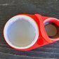 Strawberry Red Leopard Gecko humid hide, dry hide, food bowl, calcium, & water dish combo