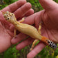 Female Inferno Tangerine Bold Emerine Cross Hypo Leopard Gecko